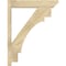 Ekena Millwork Merced Slat Rough Sawn Outlooker, Douglas Fir, 6"W x 28"D x 36"H OUT06X28X36MRC06RDF - alternate 2